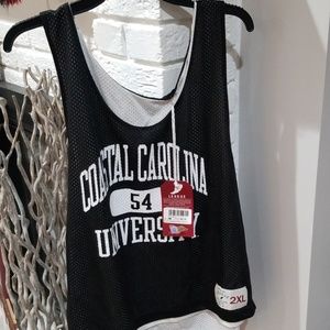 Costal Carolina Reversable Tank Top New XXL